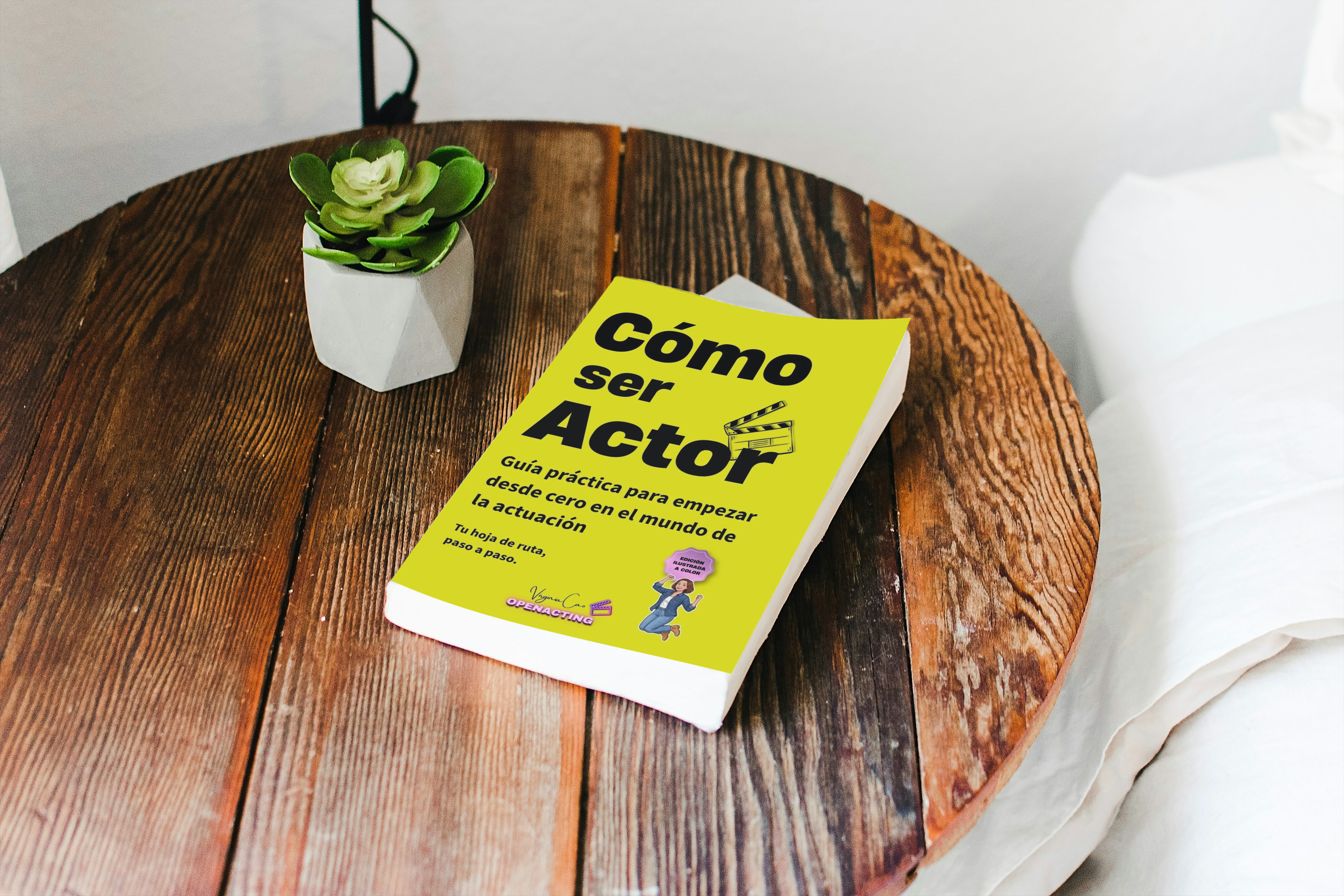 Libro Cómo ser Actor en papel, tapa blanda — Virginia Cao Openacting, 19.95 euros